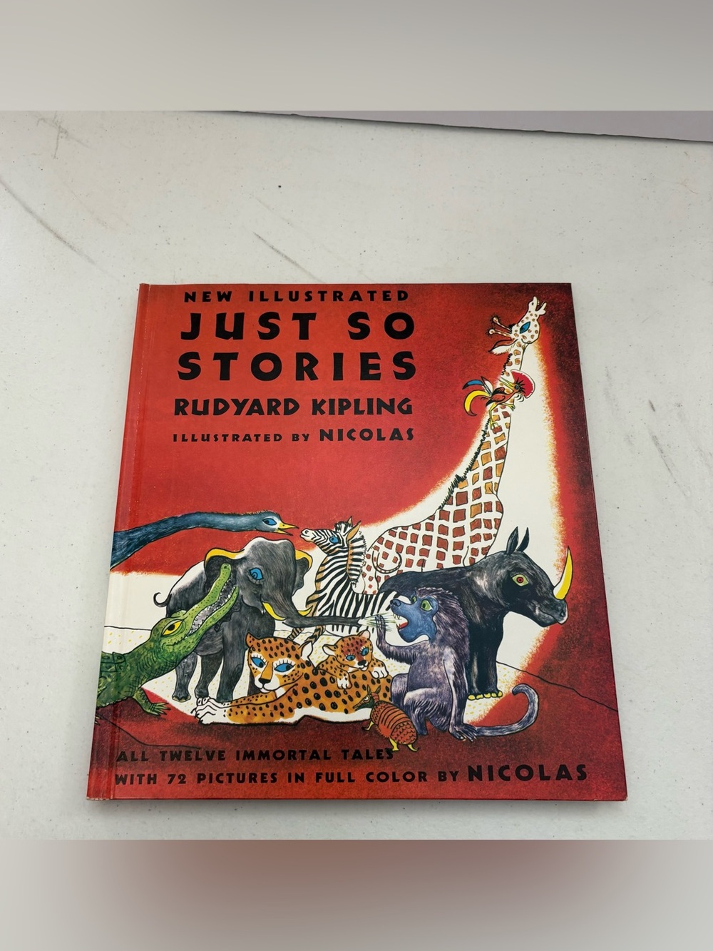 Just So Stories by Rudyard Kipling - Pictures by Nicolas Vintage Illustrated